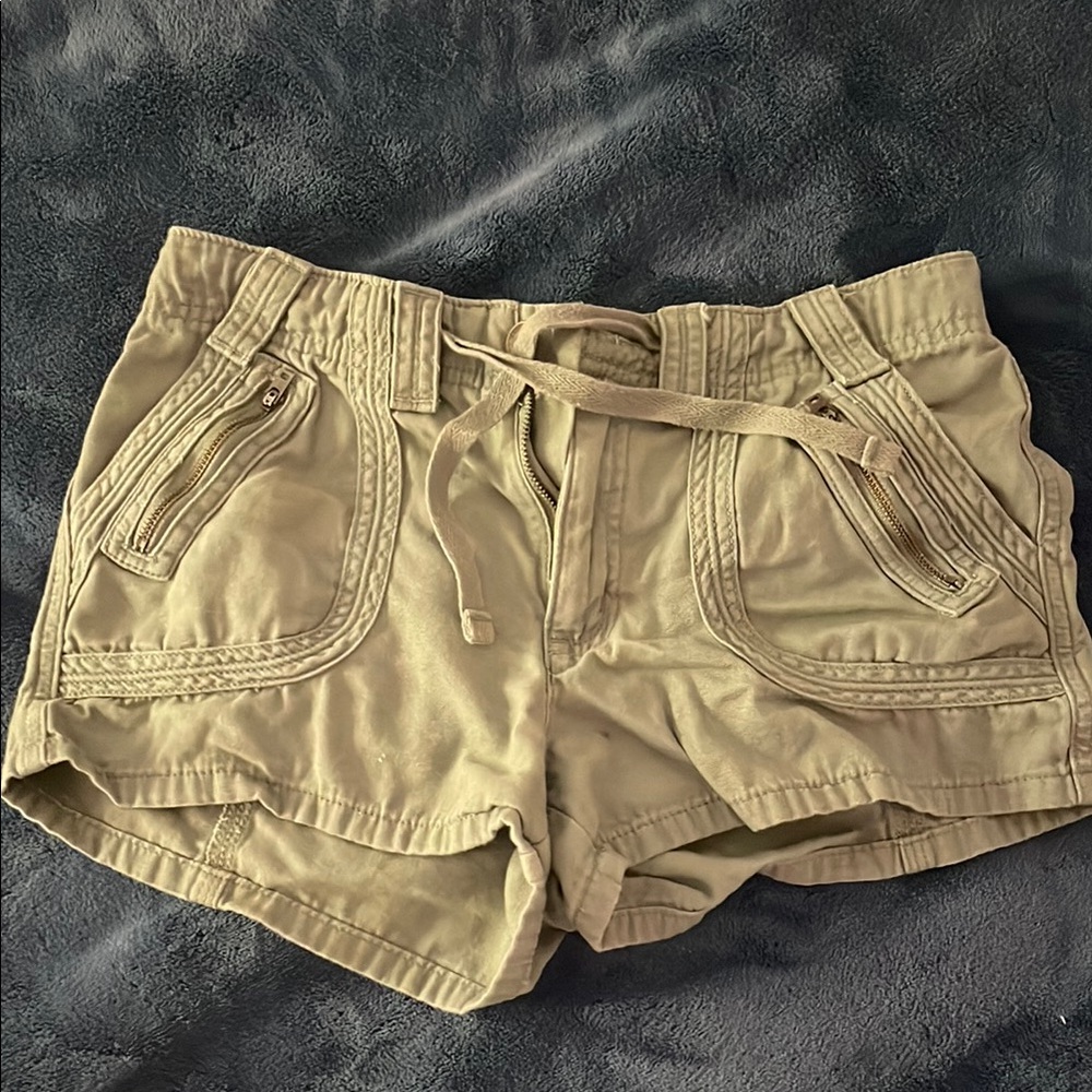 Stylish Tan Women's Shorts